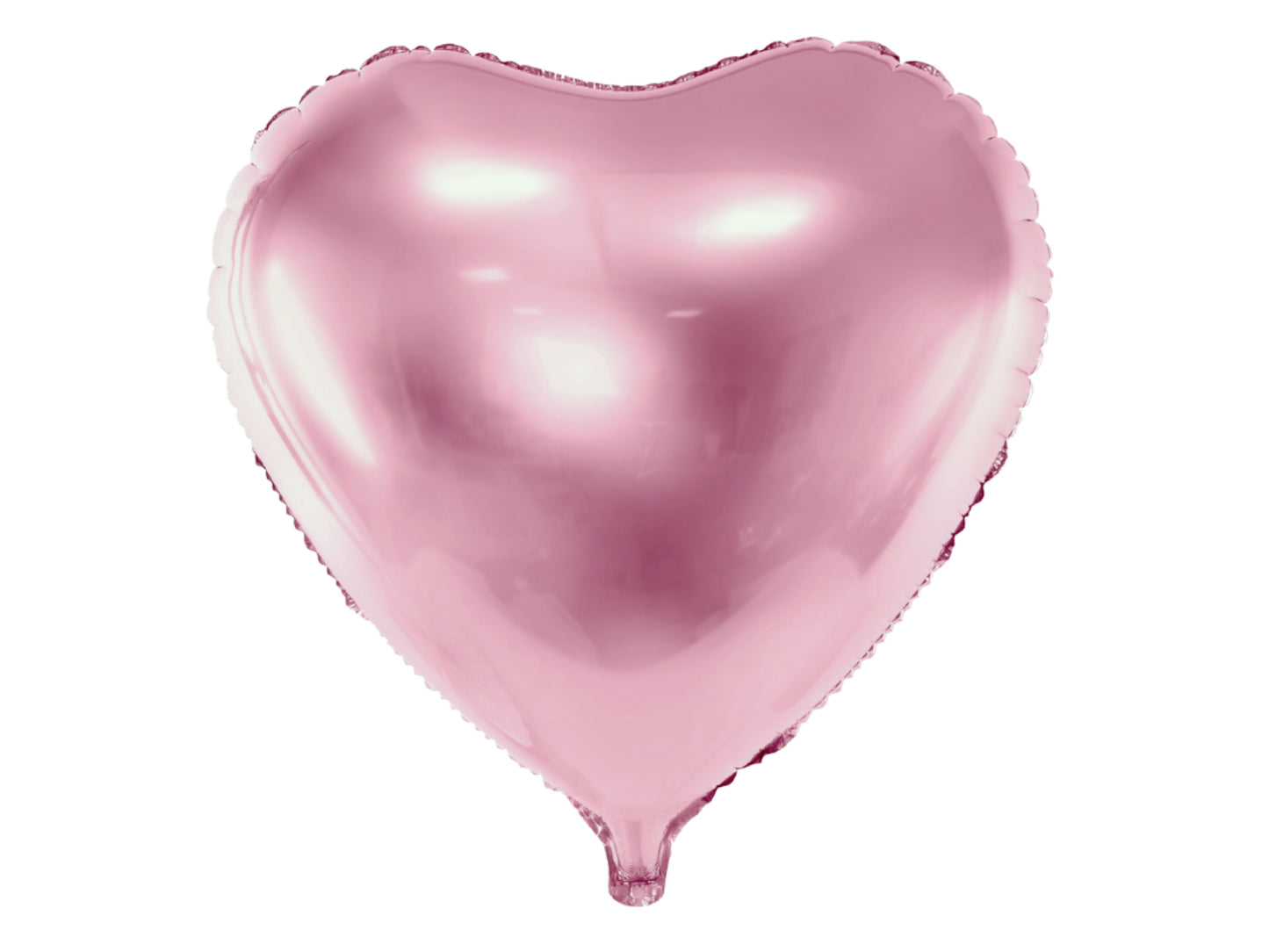 LIGHT PINK 18" HEART FOIL BALLOON