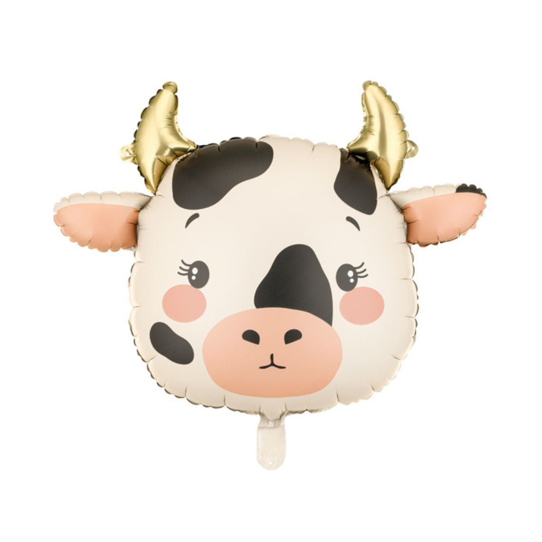 COW HEAD FOIL BALLOON