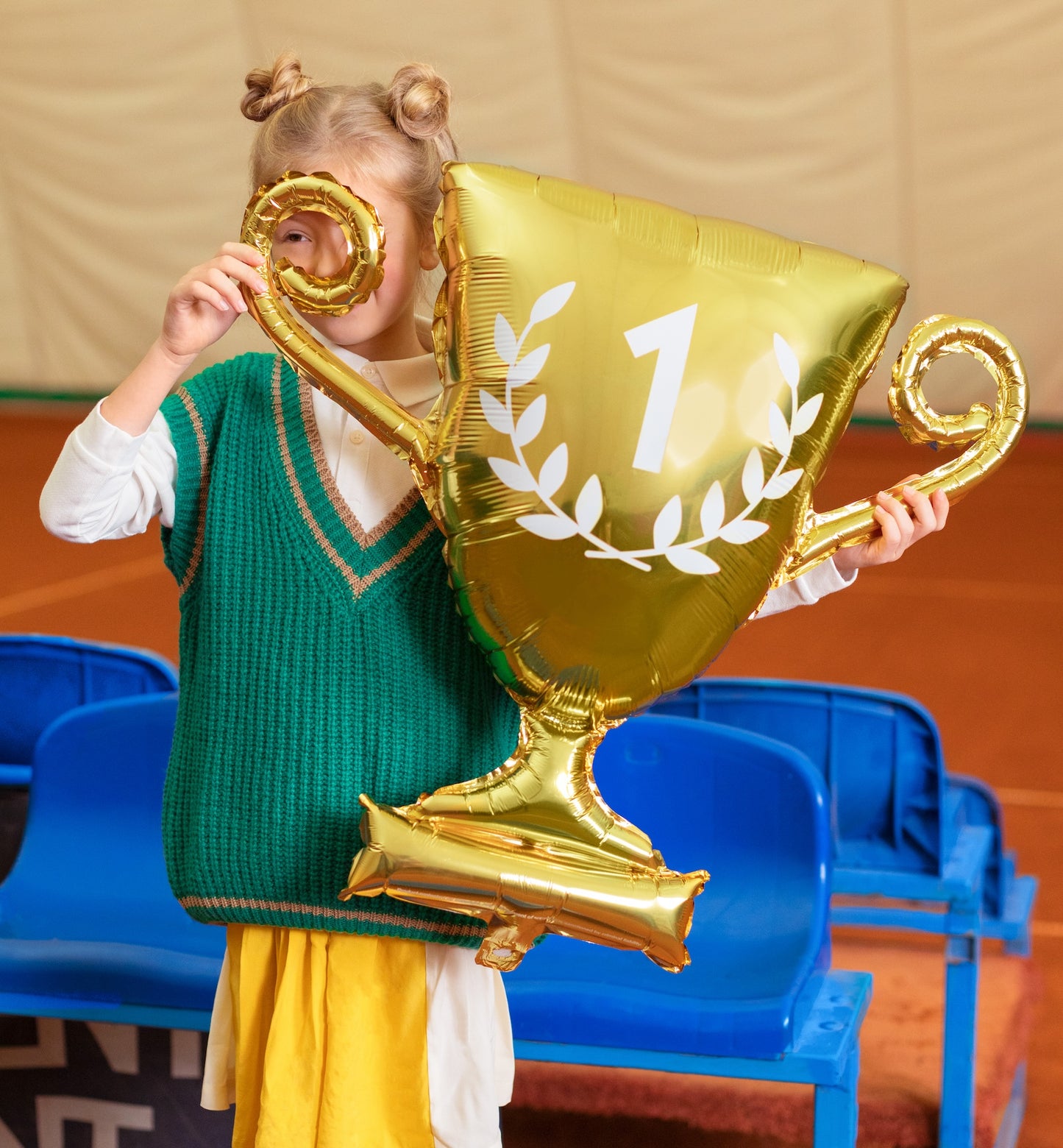FIRST PLACE CUP FOIL BALLOON