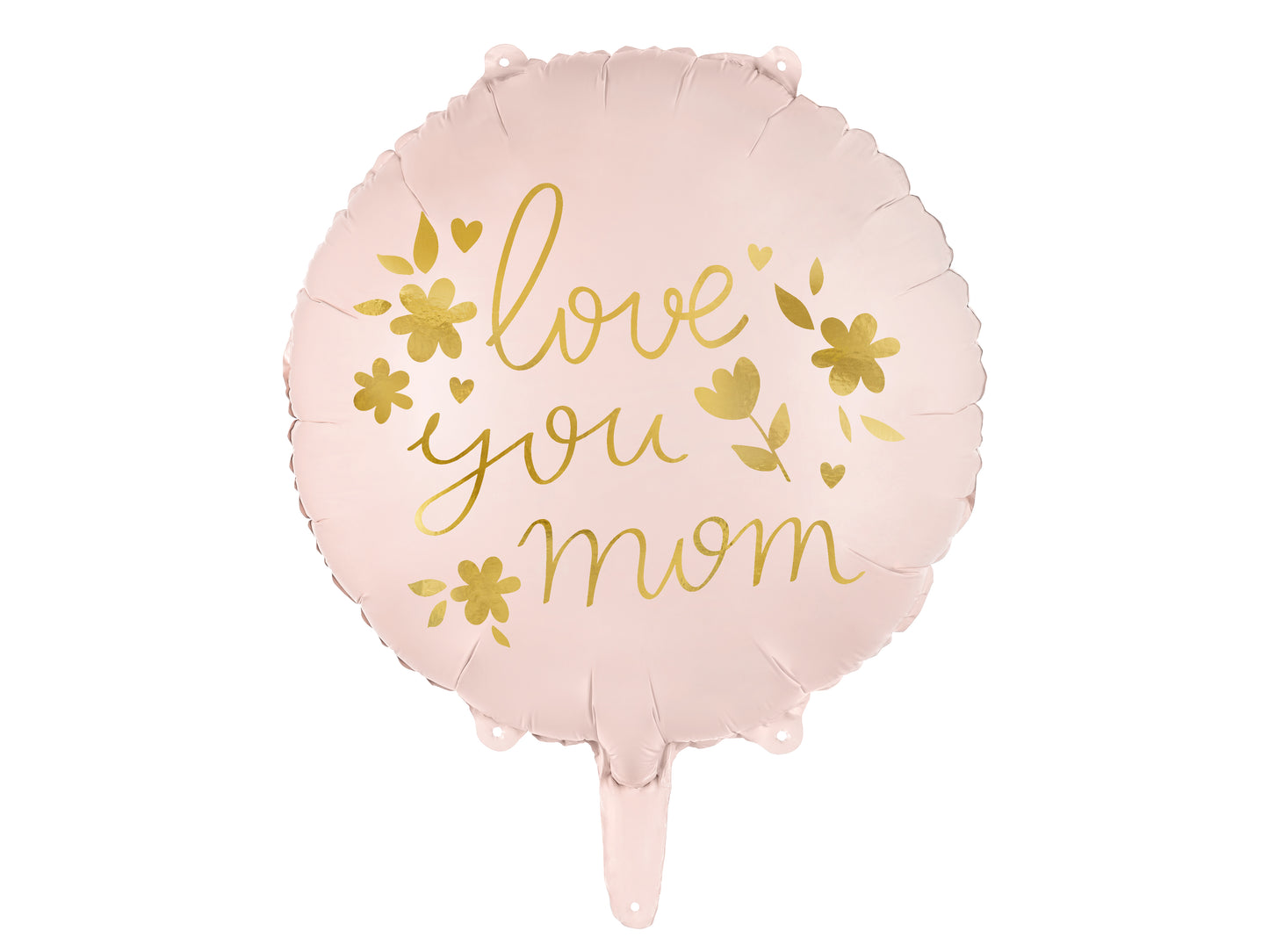 LOVE YOU MOM FOIL BALLOON