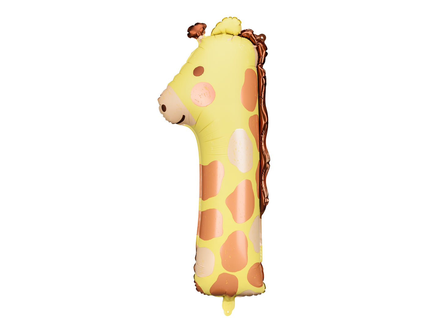 GIRAFFE NUMBER 1 FOIL BALLOON