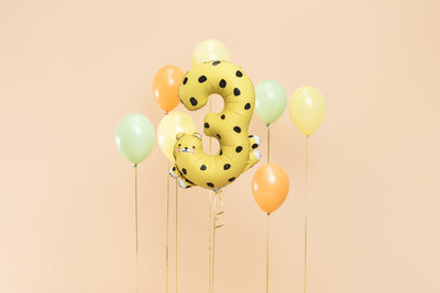CHEETAH NUMBER 3 FOIL BALLOON