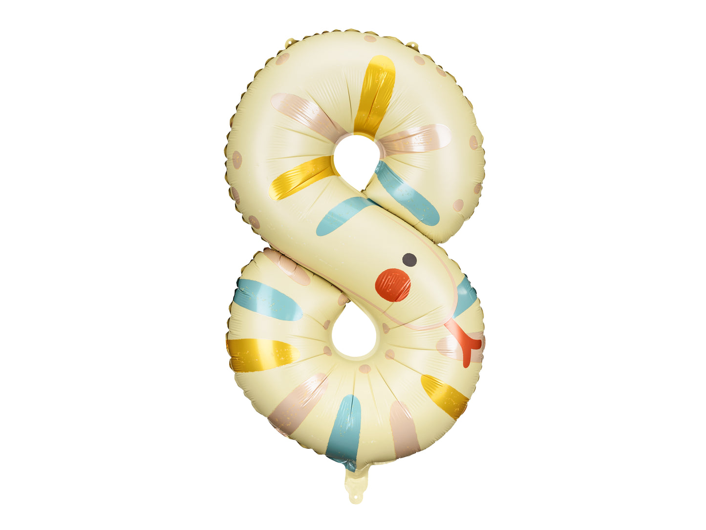 SNAKE NUMBER 8 FOIL BALLOON