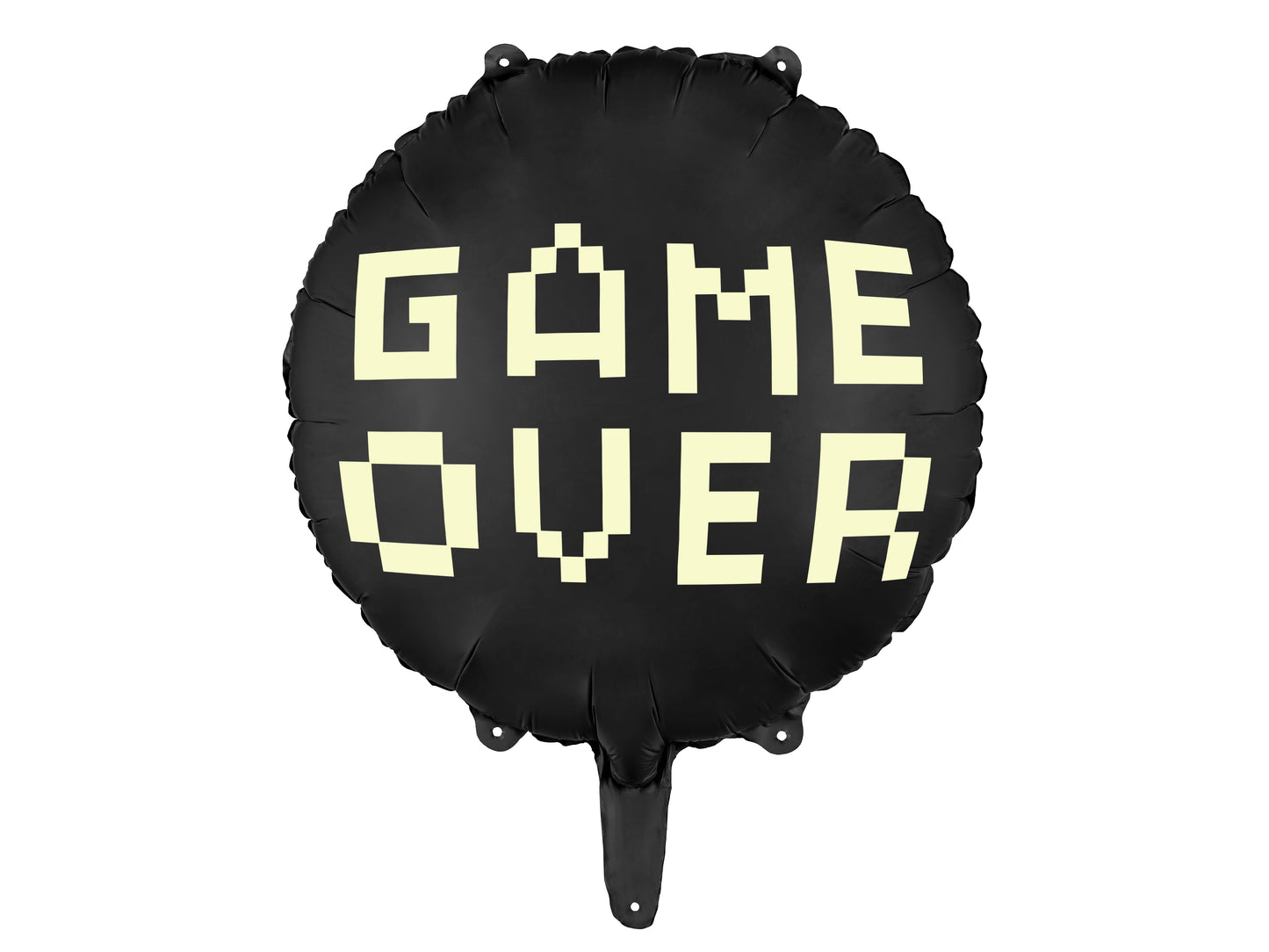 GAME OVER ROUND FOIL BALLOON