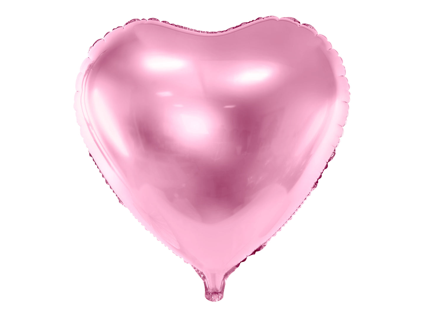 LIGHT PINK 24" HEART FOIL BALLOON