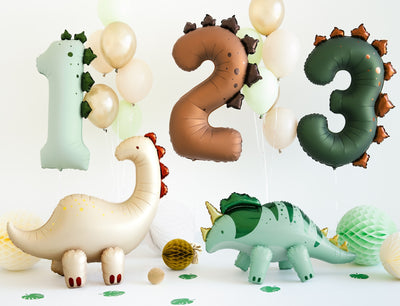 BRONTOSAURUS STANDING FOIL BALLOON