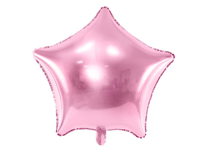 LIGHT PINK 18" FOIL STAR BALLOON