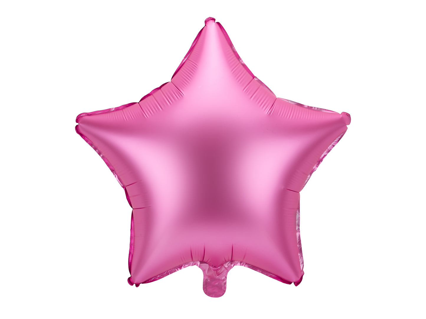 FUCHSIA STAR 18" MATTE FOIL BALLOON