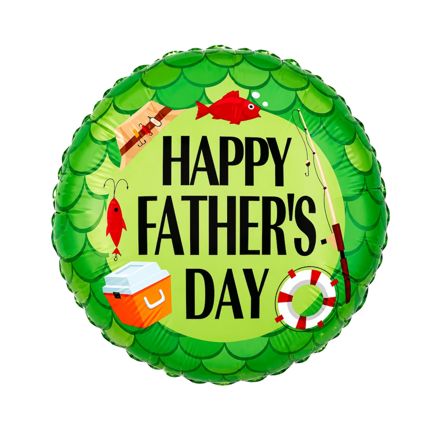 FATHER’S DAY FISHING FOIL BALLOON