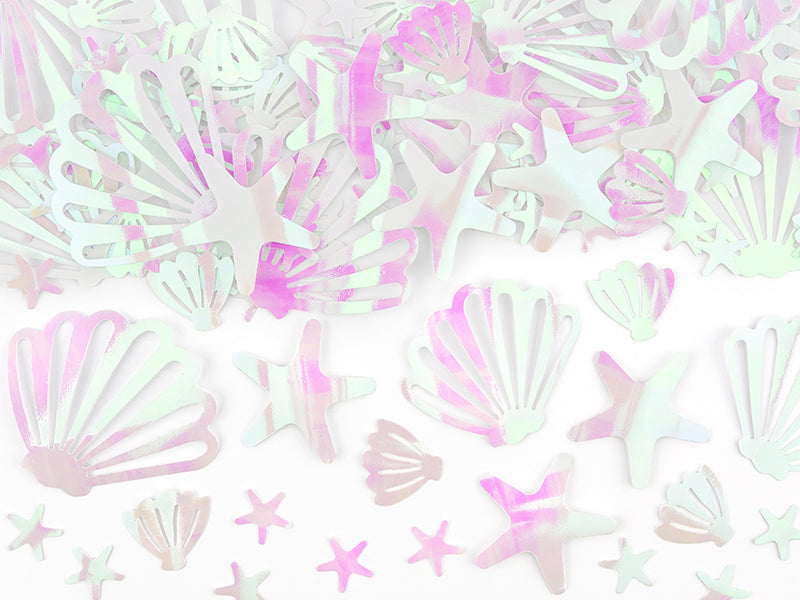 IRIDESCENT SEA-THEMED CONFETTI