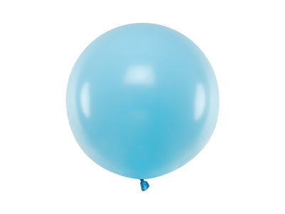 JUMBO LIGHT BLUE LATEX BALLOON