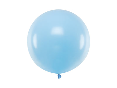 JUMBO 23" BABY BLUE LATEX BALLOON