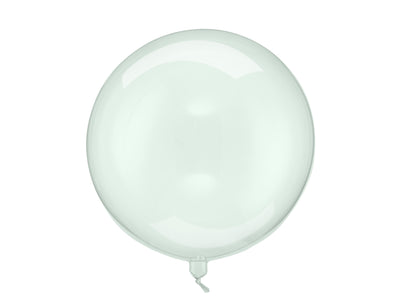 CLEAR GREEN ORBZ BALLOON