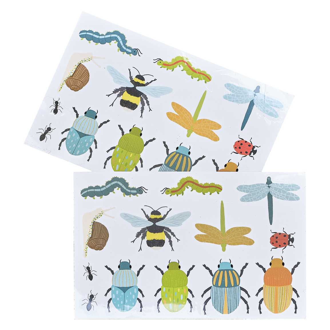 MIXED BUG TEMPORARY TATTOOS