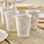DAISY PAPER CUPS [8 PCS]