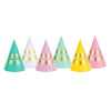 HAPPY BIRTHDAY PARTY HATS [SET OF 6]