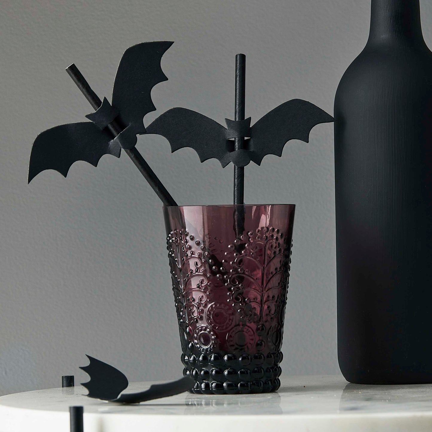 BAT PAPER STRAWS [16 PCS]