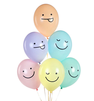 FACES MIX BALLOONS [6 PCS]