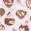 ROSEGOLD HEART PLATES [PACK OF 6]