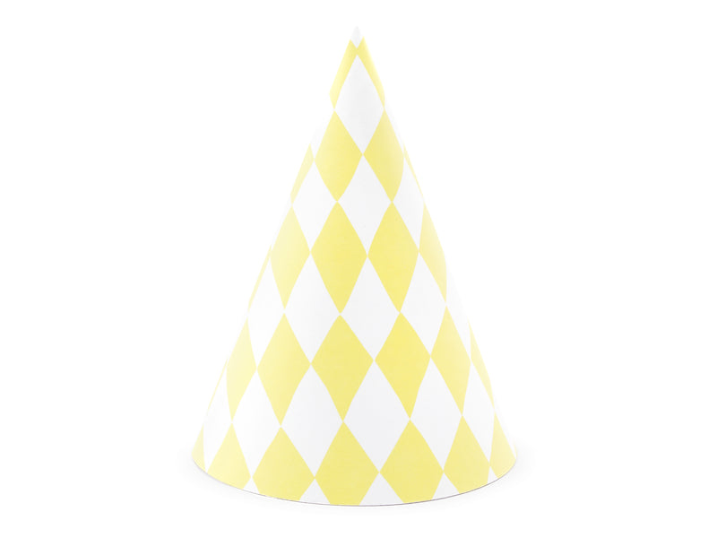 YUMMY PASTEL PARTY HATS [6 PCS]