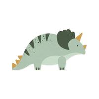 TRICERATOPS NAPKINS [SET OF 12]