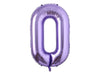 LARGE NUMBER PURPLE FOIL BALLOON