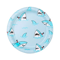 SHARK DINNER PAPER PLATES [20 PCS]