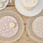 DAISY FLOWER PLATES [8 PCS]