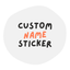 SCHOOL PERSONALISATION [NAME ONLY]