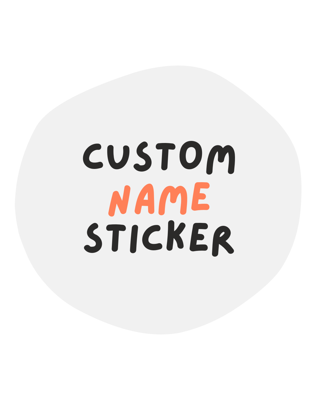SCHOOL PERSONALISATION [NAME ONLY]