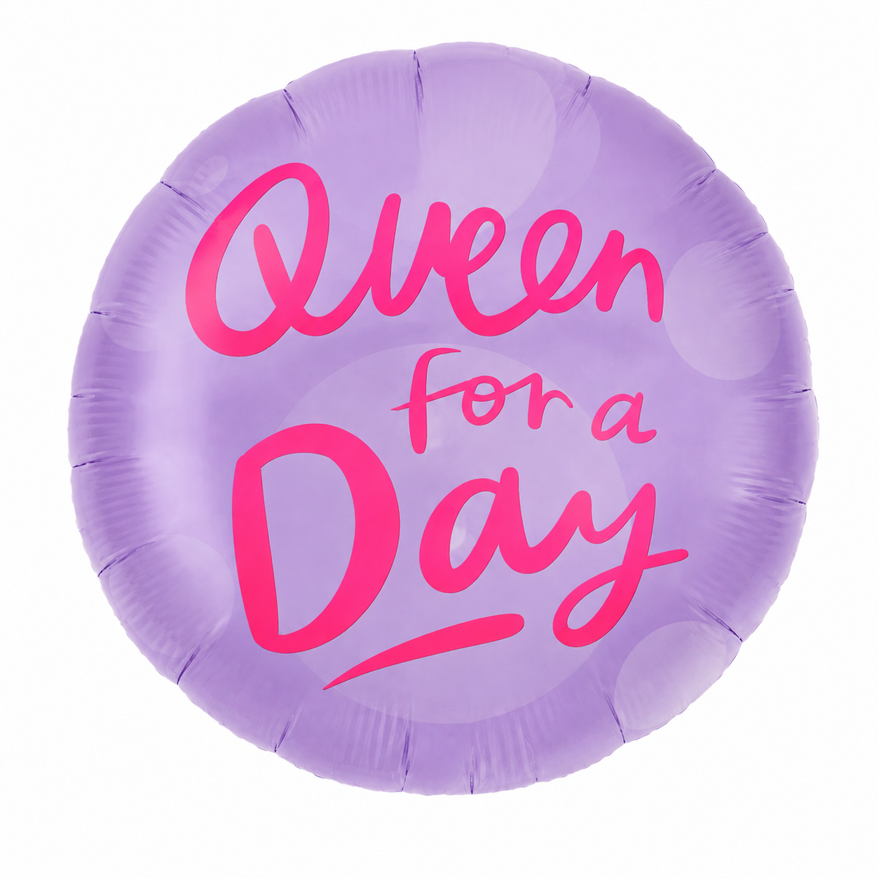 QUUEEN FOR A DAY PURPLE 31" FOIL BALLOON