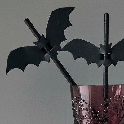 BAT PAPER STRAWS [16 PCS]