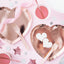 ROSEGOLD HEART PLATES [PACK OF 6]