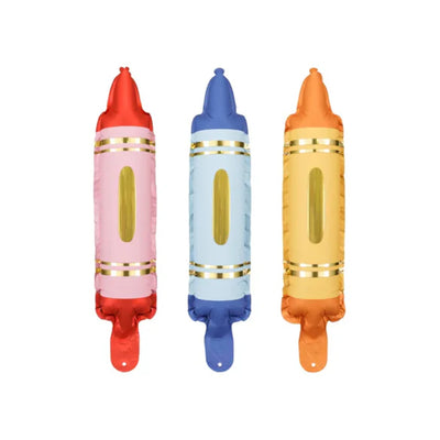 MINI CRAYON FOIL BALLOON