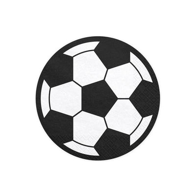 FOOTBALL NAPKINS [SET OF 20]