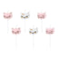 CAT BIRTHDAY CANDLES [SET OF 6]