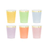 COLORFUL CUPS [PACK OF 6]