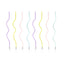 CURL BIRTHDAY CANDLES [SET OF 8]