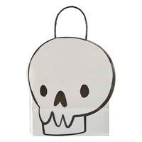 SKULL PAPER PARTY BAGS [6 PCS]