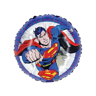 SUPERMAN 18” ROUND FOIL BALLOON