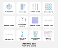 MERMAID BOX [PARTY OF 12]