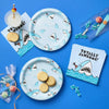 SHARK DINNER PAPER PLATES [20 PCS]