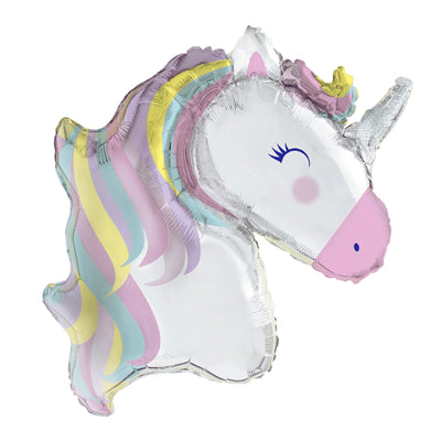 UNICORN HEAD FOIL BALLOON
