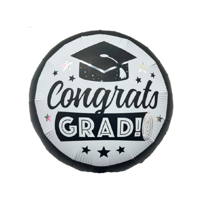 CONGRATS GRAD ROUND BALLOON