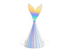 MERMAID TAIL IRIDESCENT PARTY HATS [SET OF 6]