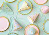 PASTEL STAR PARTY HATS [SET OF 6]