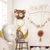 BEAR RATTLE FOIL BALLOON