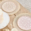 DAISY FLOWER PLATES [8 PCS]