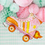 PINK ROLLER SKATE FOIL BALLOON
