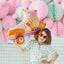 PINK ROLLER SKATE FOIL BALLOON